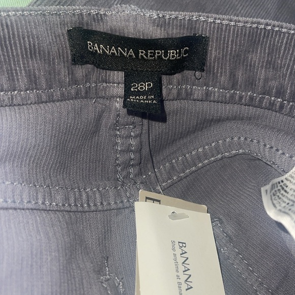 Banana Republic corduroy pants NWT 28 P - Picture 3 of 4